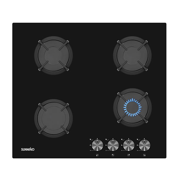 Kaasuliesitaso Chef 60cm musta